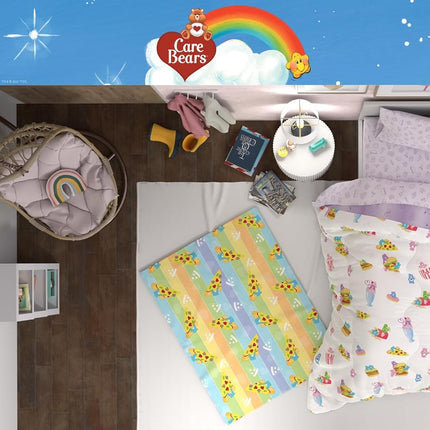 Franco Collectibles Care Bears Food Snacks Bedding Super Soft Cozy Plush Throw, 46 in x 60 in, (Officially Licensed Product)