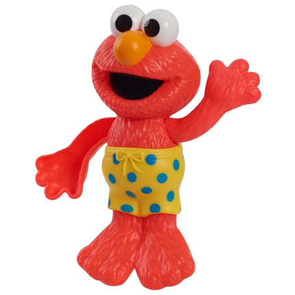 Bain et Jouet de Piscine Elmo à Remonter de 17,8 cm Sesame Street Swim and Splash, Jouets pour Enfants à Partir de 2 Ans par Just Play