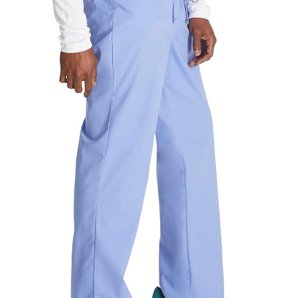 Dickies Women and Men Natural Rise Pant with 2 Pockets and Adjustable Drawstring, 83006, Ceil Blue, X-Large