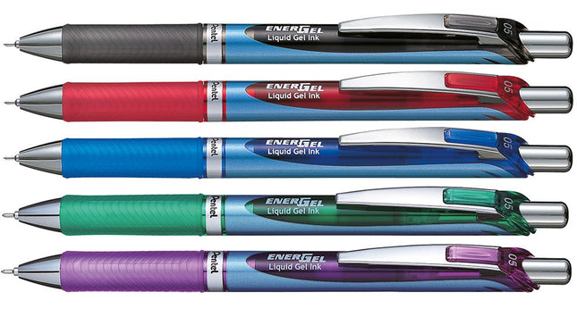 Pentel EnerGel Xm BLN75 0.5mm Green (Pack of 1)