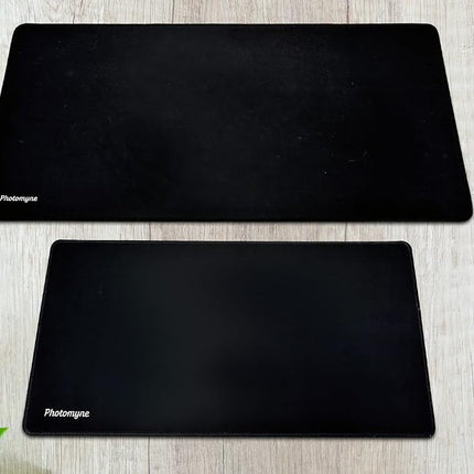Photomyne Large Scanning Pad, Desk pad, Mouse pad for Desk with Stitched Edges, Superior Micro-Weave Cloth, Non-Slip Base, Water Resistant, Desk Mat for Home & Office Home, Available in Two Sizes - L