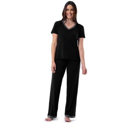 Fruit of the Loom Women's Short Sleeve Tee and Pan