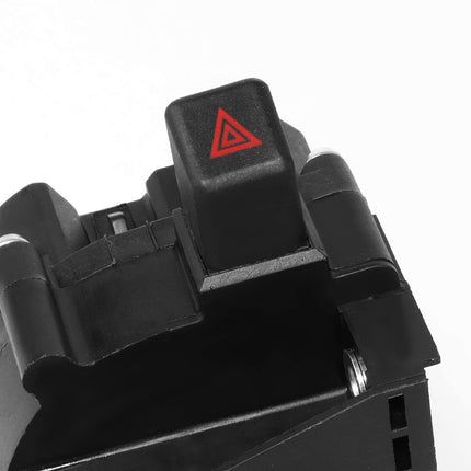 DNA MOTORING OEM-SW-0017 Interruptor de combinación compatible con 1997-2004 E150 E250 E350, atenuación alta/baja, intermitente, luces de emergencia, limpiaparabrisas, lavaparabrisas