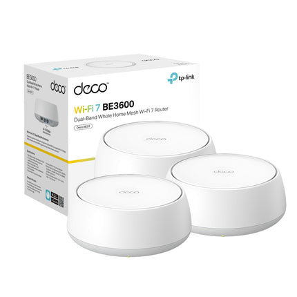 TP-Link Deco BE23 Dual-Band BE3600 WiFi 7 Mesh Wi-