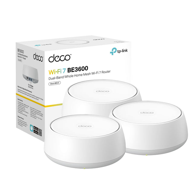 TP-Link Deco BE23 Dual-Band BE3600 WiFi 7 Mesh Wi-