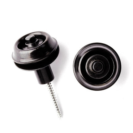 Jim Dunlop Straplock Flush Set - Black