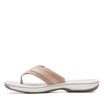 Clarks Women's Breeze Sea Flip Flop, New Greystone, 6.5 UK
