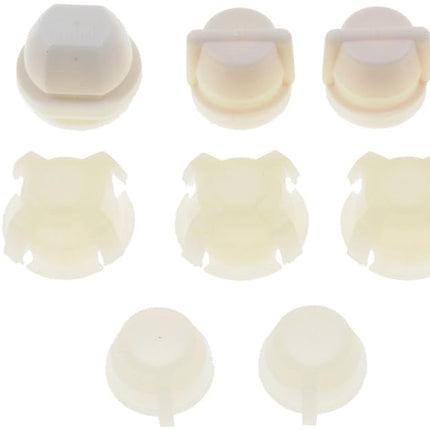 Dorman 49447 Windshield Wiper Linkage Bushing Assortment Compatible with Select Models, 10 Piece