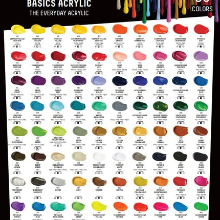 Liquitex BASICS Acrylic Paint, 8.45-oz tube, Silver