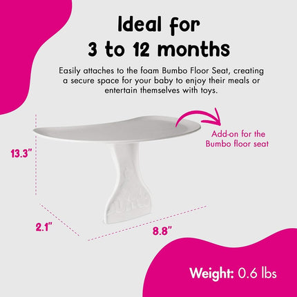 Bumbo Play Tray, Ivory