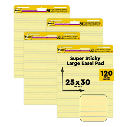 Post-it Super Sticky Easel Pad, 25 in x 30 in Shee