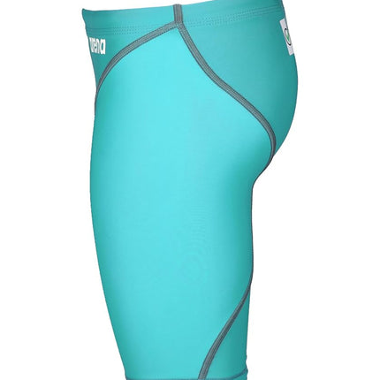ARENA Powerskin ST Next Boys' Jammer, FINA Approved Racing Swimsuit, Boys' Recycled Fabric Swimsuit, Boys' Lined Jammer Blue