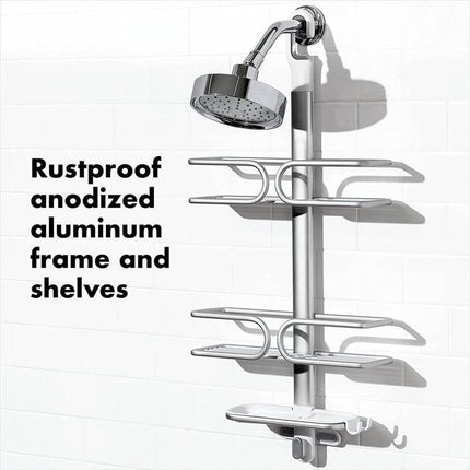 OXO 3 Tier Aluminium Shower Caddy