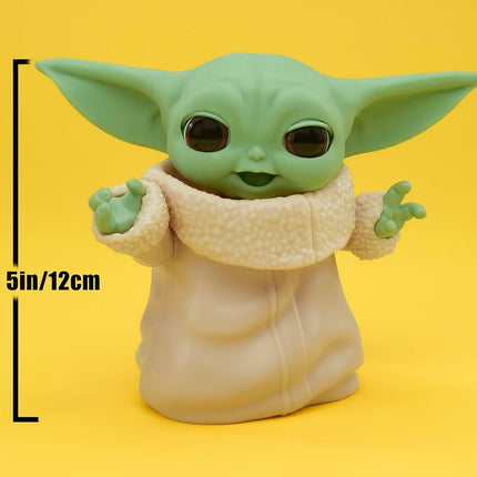 Star Wars Mixin' Moods Grogu, 20+ Poseable Expressions, 12.5-cm-Tall Grogu Toy, Toys for Children
