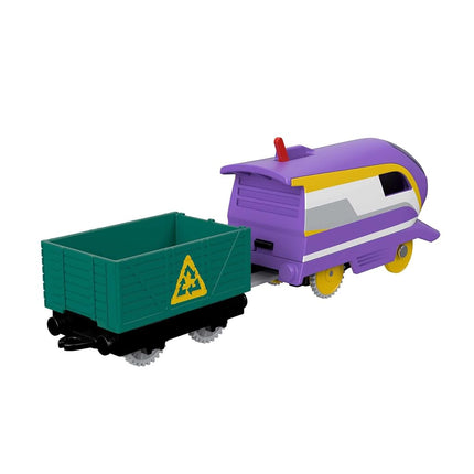 Thomas & Friends Fisher-Price Kana Motorized Toy Train, Battery-Powered Engine with Cargo for Preschool Kids Ages 3 and Up, HDY69