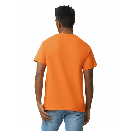 Gildan Men's Ultra Cotton T-Shirt, Style G2000, Multipack, Safety Orange (3-Pack), XXL (Pack of 3)