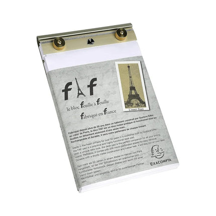 Exacompta Desk Pad FAF Refillable 17x10 cm Format No. 2