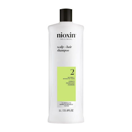 System 2 Cleanser Shampoo by Nioxin for Unisex - 3