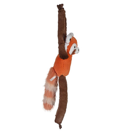 Wild Republic Hanging Eco Red Panda, Stuffed Animal, 21 Inches, Plush Toy, Fill is Spun Recycled Water Bottles