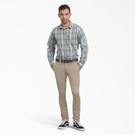 Dickies Men's Skinny Fit Work Pants, Desert Sand, 36W x 32L