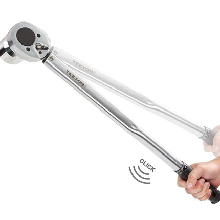 TEKTON 3/4 Inch Drive Micrometer Torque Wrench (50-300 ft.-lb.) | 24350