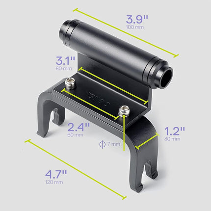 Delta Bike Hitch for Axles,Black ,12/15mm