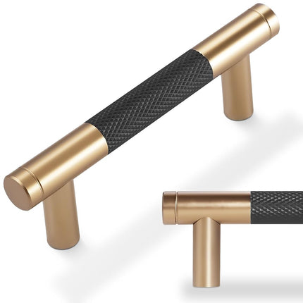 POVEFONK 10 Pack 3 inch(76mm) Black and Champagne 