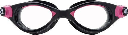 CRESSI Flash Compact Swim Goggles, Black/Pink, Cle