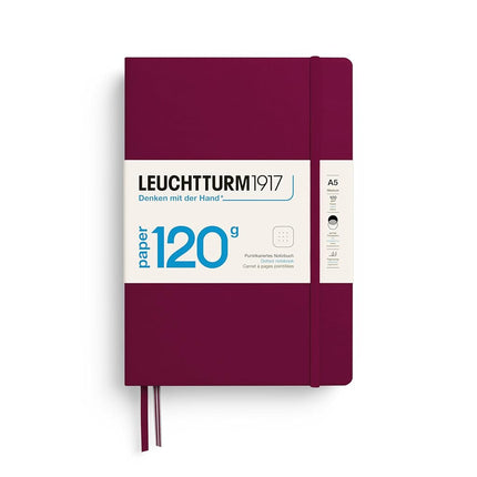 120g Edition Notebook (A5), 203 pages, Dotted, Por