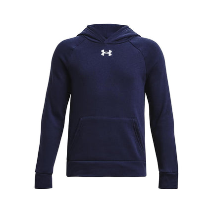 Under Armour Boys UA Rival Fleece Hoodie Blue L