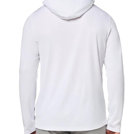 adidas Men's NCAA Designed for Training Lightweight Hoodie Sweatshirt, White/Team Maroon/Mississippi State University, L