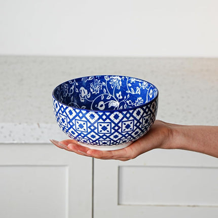 Cerkik 23 Oz / 652 ml Ceramic Soup Bowls Set of 6