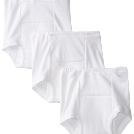 Gerber Unisex Baby 3 Pack Training Pant,White,2T, 