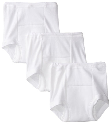 Gerber Unisex Baby 3 Pack Training Pant,White,2T, 
