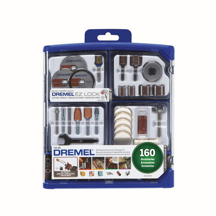 Dremel 710-08 All-Purpose Rotary Accessory Kit, 160-Piece