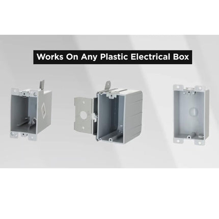 RACO 8988RAC Repair Clip for Plastic Electric Boxes, 10 pcs. per Bag