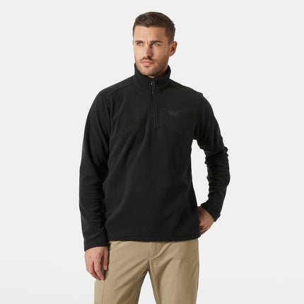 Helly Hansen Men's Daybreaker 1/2 Zip Fleece, Black 2.0, L