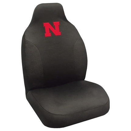 FANMATS - 15056 NCAA University of Nebraska Cornhuskers Polyester Seat Cover 20"x48"