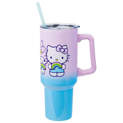 Sanrio Hello Kitty and Friends Rainbow Stainless Steel Tumbler | 40 Ounces