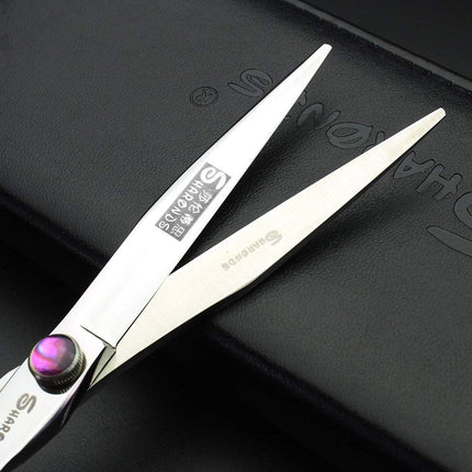 SHARONDS 7'' 7.5'' 8'' Professional Hairdressing Scissors Barber Salon Hair Cutting Dragon Shears (Large) Gold