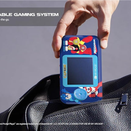 Console de jeu portable My Arcade Mega Man Pocket Player Pro (6 JEUX EN 1)