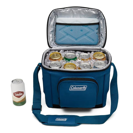 Glacière Souple Isotherme Portable Coleman Série Chiller, Refroidisseur Repas Étanché pour 16 Canettes avec Rétention de Glace