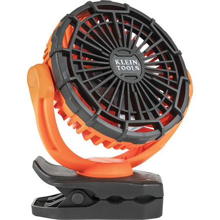 Battery Operated Rechargeable Fan with USB-C Charging Cord and Multiple Mounting Options Perfect for The Jobsite