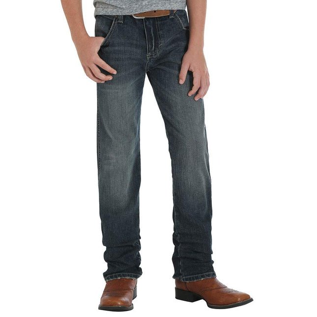 Wrangler Authentics Boys' Little Retro Slim Fit Straight Leg Jean, Jerome, 6 Slim