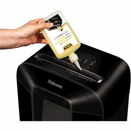 Fellowes Shredder Oil for Micro Cut and Cross Cut Paper Shredders, 355ml - Shredder Oil Lubricant with Extended Nozzle