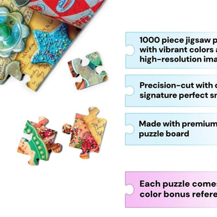 Buffalo Games - Aimee Stewart - The Nostalgic Baker (2024) - 1000 Piece Jigsaw Puzzle for Adults Challenging Puzzle Perfect for Game Nights - Finished Puzzle Size is 26.75 x 19.75