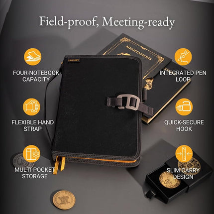 LOCHBY Field Journal Planner Cover (Bumblebee, A5)