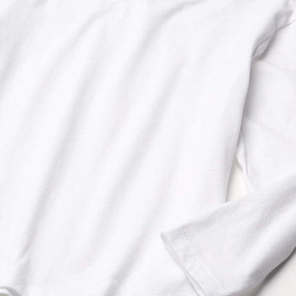 The Children's Place Boys Basic Long Sleeve Tee, White Single, X-Small