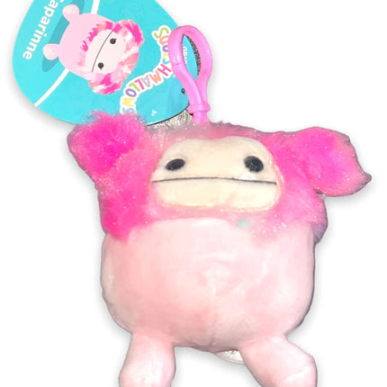 Squishmallows 3.5" Clip-On Caparinne The Bigfoot