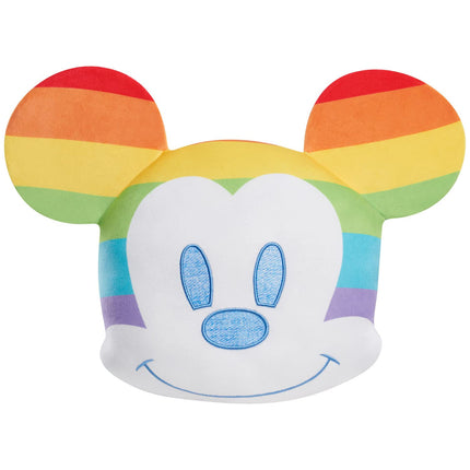 Just Play Disney Pride Character Head Plush Mickey